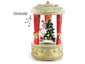 Ingrosso carillon girevole natale ballerina