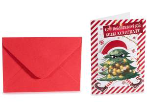 carte de Noël amusante pour amis en gros