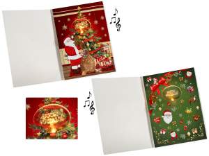 cartes de vœux de Noël 3D en gros