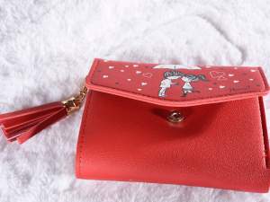 Estuches amantes lápices con billetera