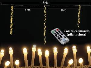 Ingrosso cascata luci led giardino esterno