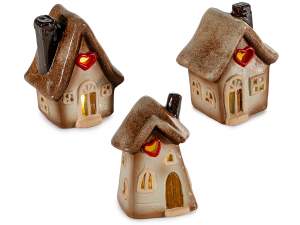 ingrosso casetta decoro ceramica