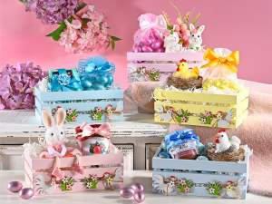 Ingrosso cassette pasquali decorative