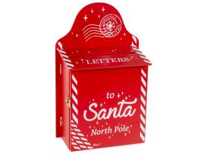Ingrosso cassetta lettere Babbo Natale legno