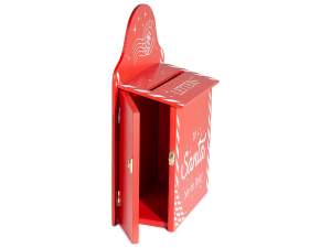 Ingrosso cassetta lettere Babbo Natale legno