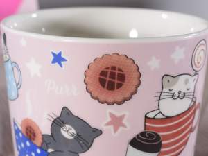 Cat decoration mugs wholesalers