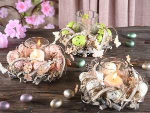 Wholesale Easter table centerpiece candle holder