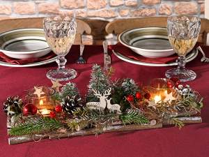 centre de table en gros branches de bougies