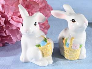 wholesale easter rabbits ceramic decoration
