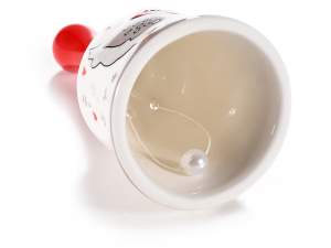 wholesale ceramic hen bell