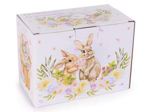 wholesale easter bunny butter tray