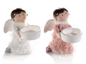 Wholesale Christmas Angel Candle Holder