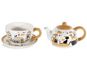 wholesale teapot cup cat gift box set