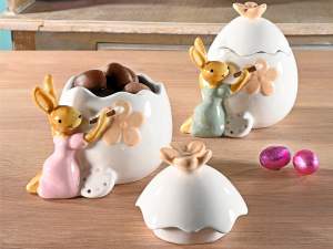 wholesale easter egg sweets container