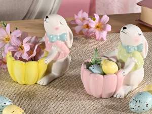 wholesale easter bunny egg holder