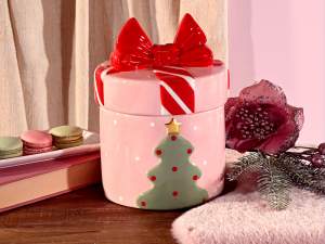 wholesale ceramic christmas cookie jar