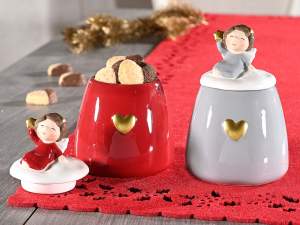 wholesale jar food christmas angel