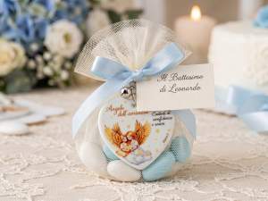 wholesale heart keychain angels