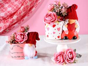 Wholesale gnome vases valentine