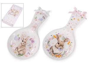 wholesale rabbit spoon rest easter