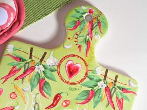wholesale ceramic trivet chili cork