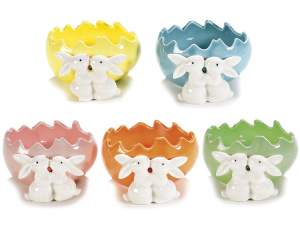 Ceramiche pasquali e portauova