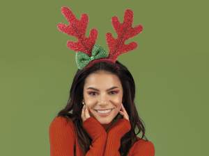 ingrosso cerchietto renna natale