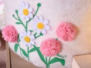 cestas de primavera al por mayor con lazo