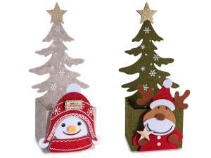 Cesta de tela para árbol de Navidad al por mayor