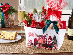Asas de cesta al por mayor Feliz Navidad