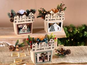 ingrosso cestino contenitore natale