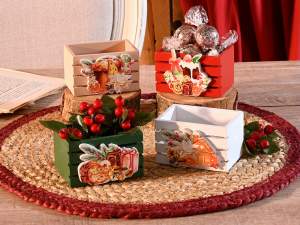 ingrosso cestini di natale dolci regalo