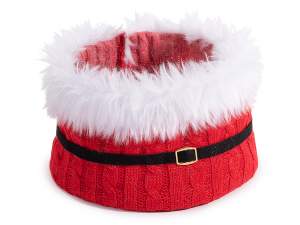 ingrosso cestino babbo natale ecofur