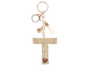 wholesale key holder letter alphabet T