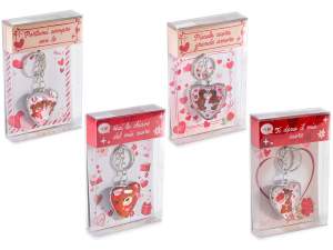 wholesale heart teddy bear keychain