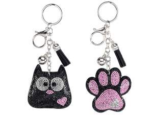 ingrosso portachiavi charm gatto
