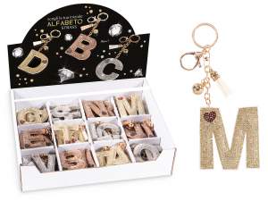 wholesale letter keychains