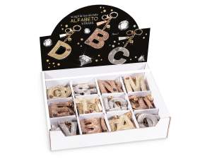 wholesale letter keychains