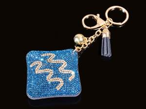wholesale key holder zodiac sign Aquarius