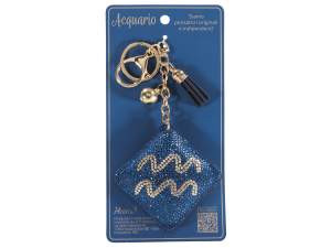 wholesale key holder zodiac sign Aquarius