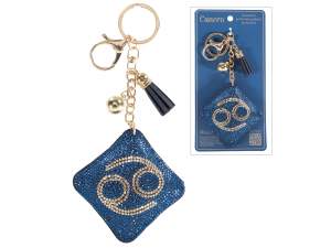 wholesale cancer zodiac sign keychain