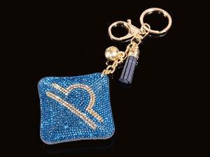 wholesale keychain libra zodiac sign