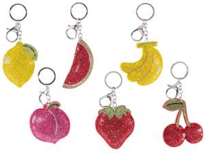ingrosso porta chiavi frutta etstae charm