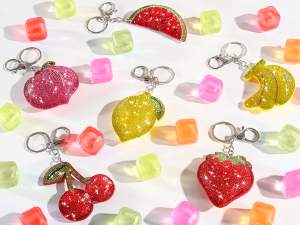 ingrosso porta chiavi frutta etstae charm