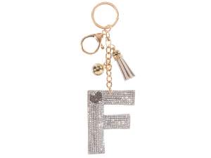 ingrosso porta chiave lettera alfabeto F