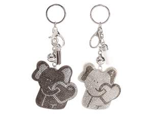 Ingrosso portachiavi charm elefante