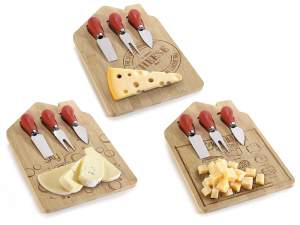 Wholesaler Christmas cheese cutting board knife se