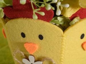 wholesaler cloth bags carrot chick easter