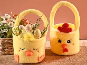 wholesale easter bags chick cloth