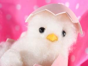 Wholesale easter chick decoration to hang